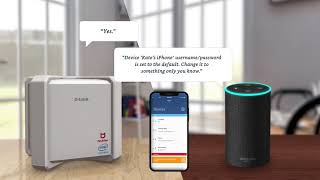 DLink DFend AC2600 WiFi Router with Alexa Skills [upl. by Atteuqaj209]