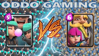 RASCALS VS KNIGHT  ARCHERS  CLASH ROYALE BATTLE 134 [upl. by Molli]