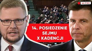 Dzieje się w Sejmie Immunitet Wosia i zakaz handlu w niedzielę NA ŻYWO [upl. by Annaitat]