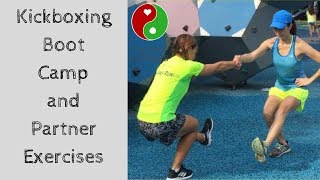 Kickboxing Boot Camp and Partner Exercises [upl. by Nottage]