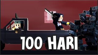 100 Hari Zombie City Apocalypse  ft geloo [upl. by Hope450]