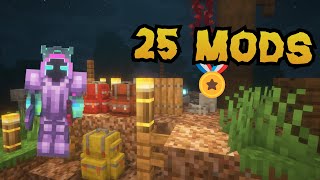 🏅25 Mods INCREÍBLES que Sí o Sí debes tener en tu ModPack⚒️ [upl. by Sachs497]