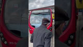 London Small Bus Route 232 at Brent Cross 04092021 shorts [upl. by Gniw]