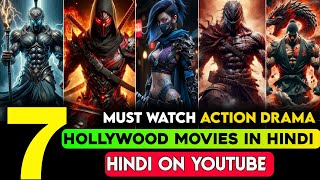 Top 7 Best Hollywood ActionAdventure Movies On Youtube In Hindi  2024 New Hollywood Movies [upl. by Flor]