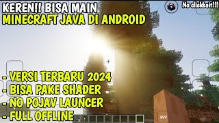 KEREN BISA MAIN MINECRAFT JAVA ANDROID MINECRAFT VERSI 12121 TERBARU 2024 [upl. by Inman499]