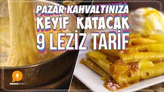 Pazar Kahvaltınıza Keyif Katacak 9 Leziz Tarif  Onedio Yemek  Kahvaltı Tarifleri [upl. by Aitrop]