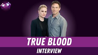 Anna Paquin amp Stephen Moyer Interview on True Blood amp Real Life Wedding [upl. by Siclari819]