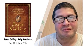 Jesus Calling  Daily Devotional  October 19th [upl. by Nnaecyoj873]