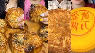 Mukbang  moon cake 🥮 107 [upl. by Tnelc]