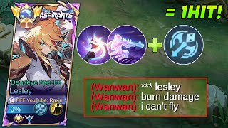 LESLEY NEW EMBLEM TO ONE HIT ENEMIES MUST TRY [upl. by Nalon]