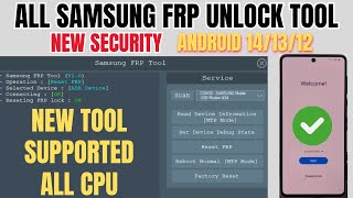 All Samsung FRP Unlock Tool 2024 Android 141312 Latest Security  Samsung FRP Latest Security✅ [upl. by Aicnilav]