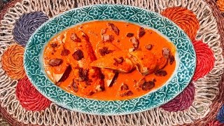 Receta Pechugas rellenas de frijol enchipotlado  Cocineros Mexicanos [upl. by Urdna]