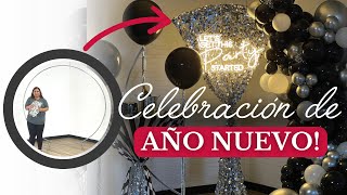 Decoracion para fiesta l AÑO NUEVO [upl. by Auqenehs]