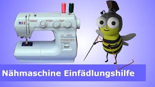 Nadeleinfädler Nähmaschine  Mini Video [upl. by Okime]