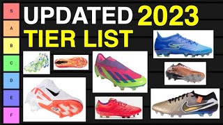 UPDATED Ultimate football boots TIER LIST 2023  Best amp Worst RANKED [upl. by Nauaj]