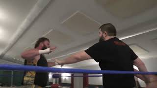 Jason Maverick vs Big T w Charlie Hubley  MEW Franklin ME  Full Match Pro Wrestling Ring Cam [upl. by Sadoff]