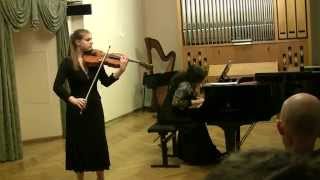 Schnittke Viola Concerto 1 amp 2 mov Шнитке Концерт для альта с оркестром Anastasia Sofina live [upl. by Yevrah30]