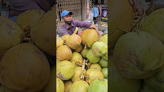 Do you like coconut water  Fruit Cutting Skills [upl. by Rizzi]