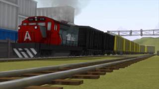 Train Frontier Express  Train Sim  Teaser HD [upl. by Gradey]