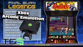 Final Burn Legends With Working Games Set Modded Xbox [upl. by Geminius]