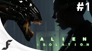 Alien Isolation Walkthrough Part 1  Welcome to Hell [upl. by Dnaltiak]