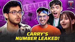 CarryMinati Ka Hua Number Leak  Playground Champions League 2023 [upl. by Kcirdderf]