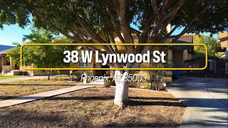 38 W Lynwood St Phoenix AZ 85003 Edited [upl. by Nnaytsirk]