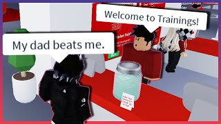 ruining a roblox sizzleburger training [upl. by Archer]