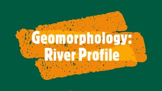 Geomorphology River Profile [upl. by Ramad]