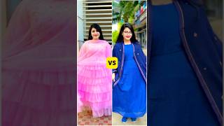 Pink VS Blue Color Food Eating Challenge 🤓 food ytshorts shorts challenge [upl. by Hsak]