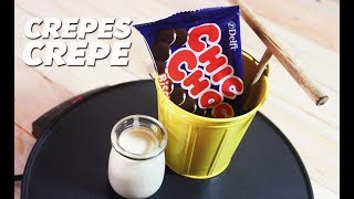 How to make CREPE Delfi Choco  Delfi Crepe Recipe  Crepa DIY at Home [upl. by Aciretehs]