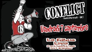 CONFLICT Live Paris 07 09 2018 [upl. by Nikolia680]