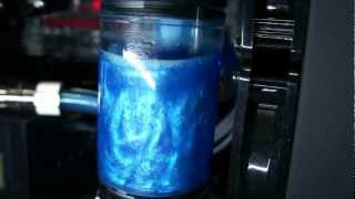 Mayhems quotAuroraquot  Nebula Blue Coolant whit 600T water cooling720P [upl. by Nevear]