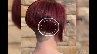 Unique and Stylish Nape Shaved Bob Haircuts ideas for Women of 2024Nape Shaved Bob Haircuts [upl. by Anyr]