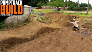 BUILDING A BRAND NEW MTB PUMP TRACK EP1 [upl. by Muscolo]