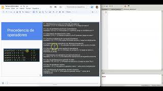 08 Precedencia de operadores [upl. by Miner933]