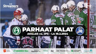 Bandyliiga 1022024 kooste Akilles  JPS [upl. by Edylc45]