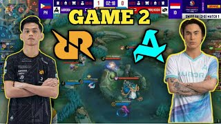 RRQ Hoshi vs Aurora Gaming GAME 2 Snapdragon Pro Series Season 6  RRQ VS RORA   Noura [upl. by Nellie327]