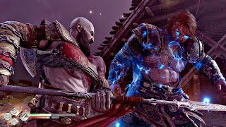 God of War 5 Ragnarok  THOR Vs Kratos Boss Fight amp Death Scene 4K 60FPS PS5 [upl. by Annetta]