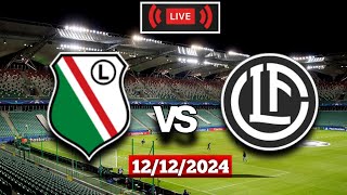 Legia Warsaw vs Lugano  Live Match Score 🛑 UEFA Conference League 2024 [upl. by Preuss]