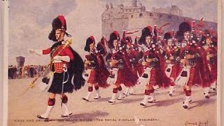 The Pipes and Drums of the Black Watch  The Garb of Old Gaul [upl. by Hoopen]