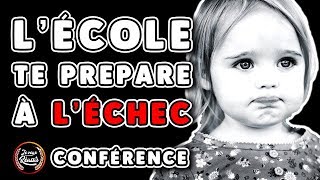 Pourquoi l’École te prépare à Échouer   5 Raisons Web Conférence Live Dimanche 1er avril à 20h [upl. by Enneirdna686]