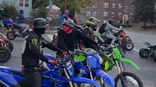 POV on my yz125 2 stroke street ride [upl. by Llenrap845]