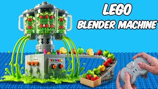 Testing the worlds smallest blender LEGO® Technic Machine [upl. by Yttocs]