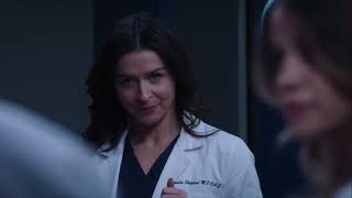 Amelia and Monica  Greys Anatomy season 20x03  scene 6 [upl. by Eelyram]