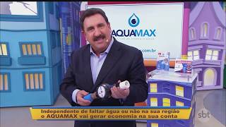 Aquamax Bloqueador de ar Eliminador de ar e Redutor de conta de água no SBT  wwwaquamaxcombr [upl. by Amekahs580]