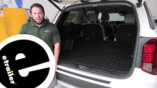 StepByStep Installation Tutorial for the WeatherTech Cargo Liner on a 2022 Hyundai Palisade [upl. by Fosdick636]