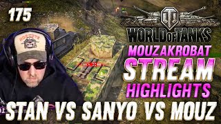 Das Trio wieder vereint Stan vs Sanyo vs Mouz  Mouzakrobat HIGHLIGHTS  Part 175 BEST OF [upl. by Ecnahc]