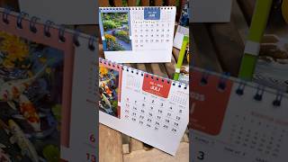 Kalender meja besar 2025 PART 1 shopee daisyhelloo daisyhelloo kalendermeja kalender2025 bjm [upl. by Wulfe441]