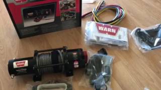 Warn provantage 4500lb winch review [upl. by Harrie447]